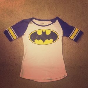 Batman baseball tee